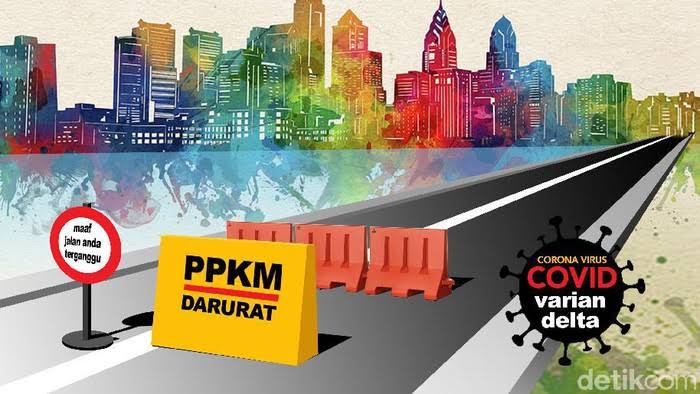 PPKM Luar Jawa- Bali Berlanjut, 10 Kabupaten Kota Masih di Level 4